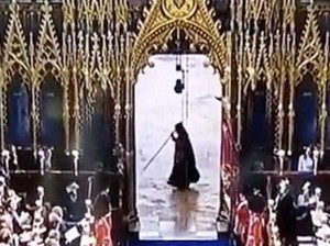Heboh Penampakan Malaikat Maut Saat Penobatan Raja Charles III