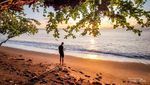 Bicara Keindahan Sunset, Pantai Yenbekaki Raja Ampat Tiada Duanya