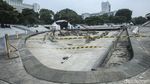 Mohon Maaf, Atraksi Air Mancur Lapangan Banteng Sementara Ditiadakan