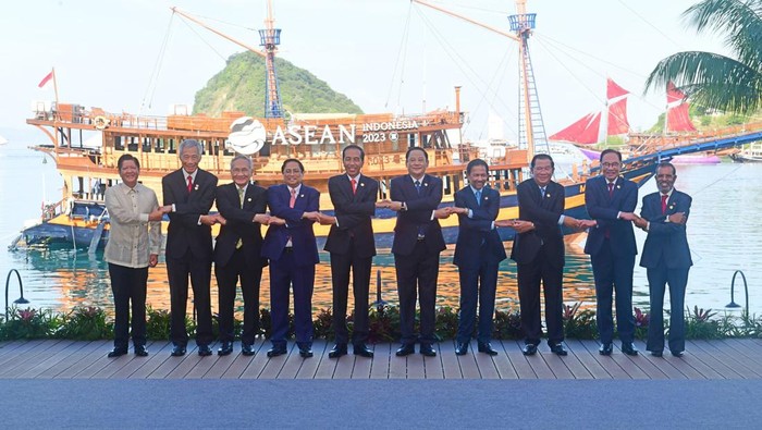 Para pimpinan negara yang hadiri di KTT ke-42 ASEAN Labuan Bajo.
