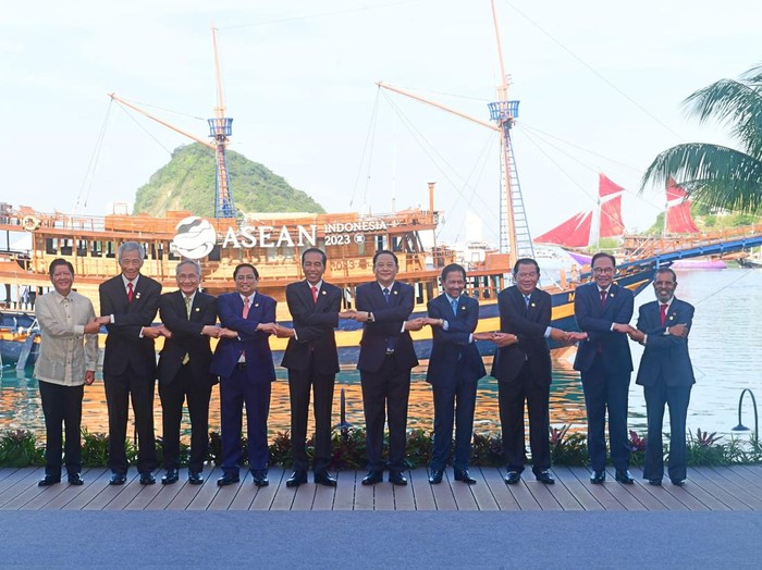 Para pimpinan negara yang hadiri di KTT ke-42 ASEAN Labuan Bajo.
