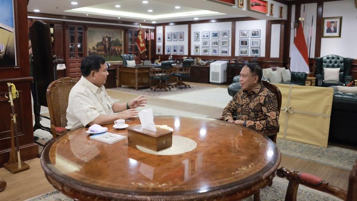 Prabowo Subianto dan Zainudin Amali