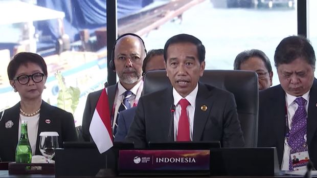 Presiden Joko Widodo membuka KTT ASEAN di Labuan Bajo, NTT, Rabu (10/5/2023). (YouTube/Sekretariat Presiden)