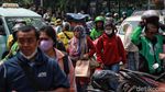 Protes soal JakLingko, Sopir Angkot Unjuk Rasa di Tebet Jaksel