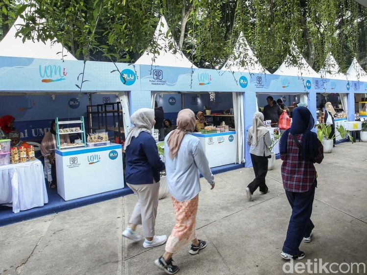 Serbu! Ada Festival UMKM di Taman Lapangan Banteng Lho