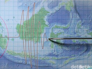 Gempa Terkini M 3,4 Guncang Donggala Sulteng, Kedalaman 10 Km