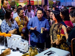 UMKM Binaan BNI Curi Perhatian Erick Thohir di Side Event KTT ASEAN