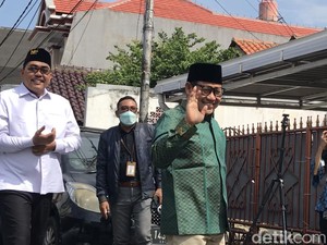 Cak Imin Sowan ke Kediaman Hamzah Haz, Akan Bahas Apa?