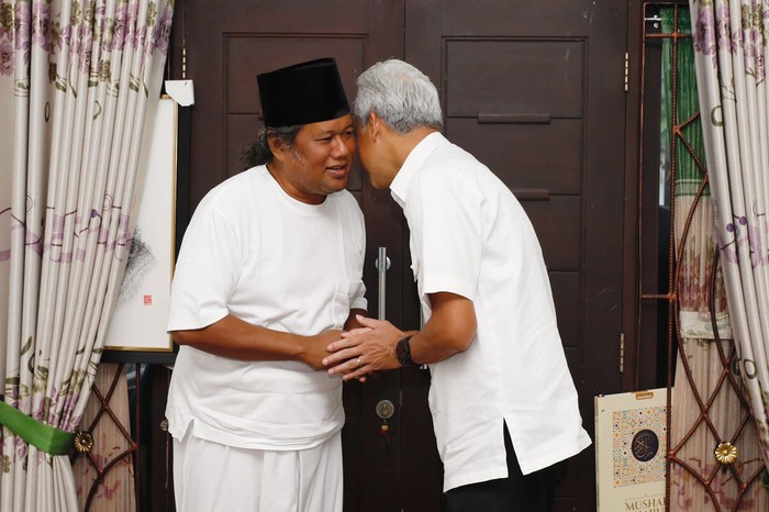 Ganjar Pranowo dan Gus Muwafiq