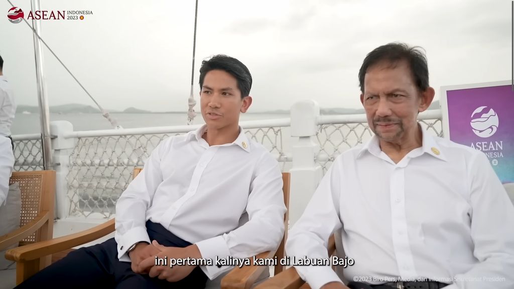 Gaya Pangeran Brunei Temani Ayah ke KTT Asean di Labuan Bajo