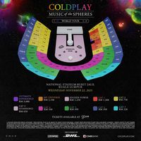 Harga Tiket Konser Coldplay Kuala Lumpur 2023, Lebih Murah?