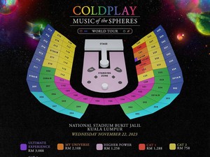 Siap-siap War! Tiket Coldplay Dijual Mulai Jam 10.00 WIB