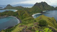 Selain komodo, taman nasional ini juga terkenal akan panoramanya yang memesona. Pehobi fotografi wajib memasukkan beberapa spot di sini sebagai tempat berfoto. Sebut saja Pulau Padar yang ikonik dengan pulaunya yang berbentuk perbukitan serta gradasi laut biru di latar belakang.  