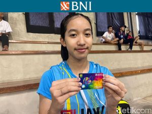 Miftaqul dan Isabelle ke 16 Besar BNI Sirnas A Kota Surabaya