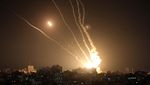Roket Beterbangan Saat Israel dan Milisi Palestina Saling Serang di Gaza