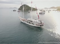 AMMTC ke-17 Labuan Bajo Diawali Welcome Cocktail and Toast di Kapal Pinisi