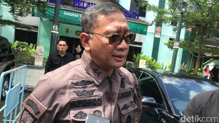Kepala Kejati DIY, Ponco Hartanto di Balai Kota Jogja, Kamis (11/5/2023).