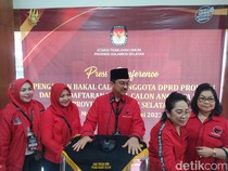 Sah! Ridwan Andi Wittiri Kembali Terpilih Jadi Ketua PDIP Sulsel