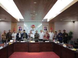 Audiensi dengan Satgas TPPU, KPK Serahkan 33 LHP Dugaan Korupsi