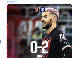 Meme AC Milan Tak Berdaya Dihajar Inter Milan