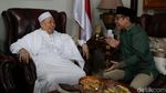Momen Ketum PKB Cak Imin Temui Wapres Ke-9 Hamzah Haz