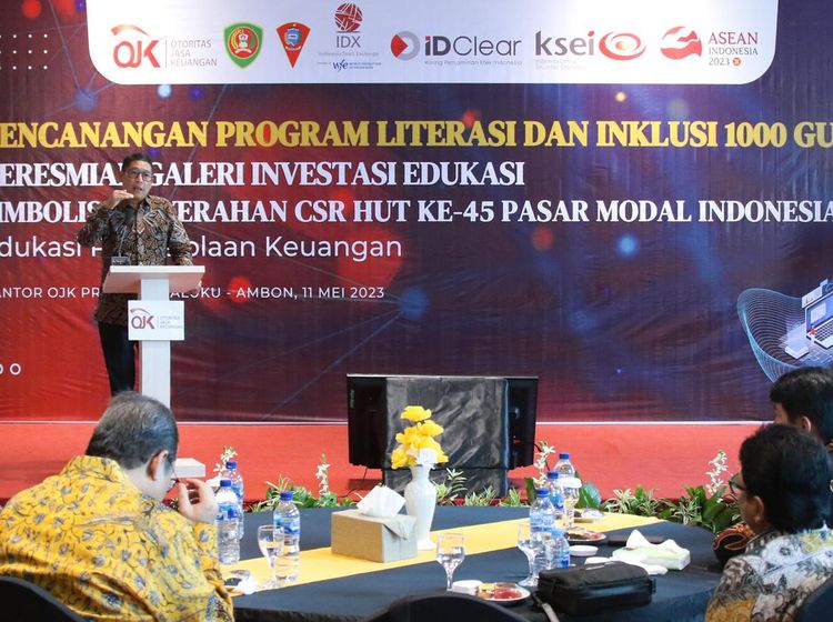 Genjot Program Literasi-Inklusi Keuangan Seribu Guru
