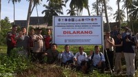 Keempat bidang tanah tersebut merupakan barang jaminan yang disita dalam rangka upaya penyelesaian kewajiban PT Samaeri Mitracipta Nias terhadap negara yang hingga saat ini belum dipenuhi sejumlah Rp 49.231.805.812 (sudah termasuk biaya administrasi 10%).