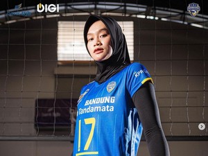 Atlet Voli Wilda Siti Nurfadhilah Pakai Hijab di SEA Games Jadi Sorotan Dunia