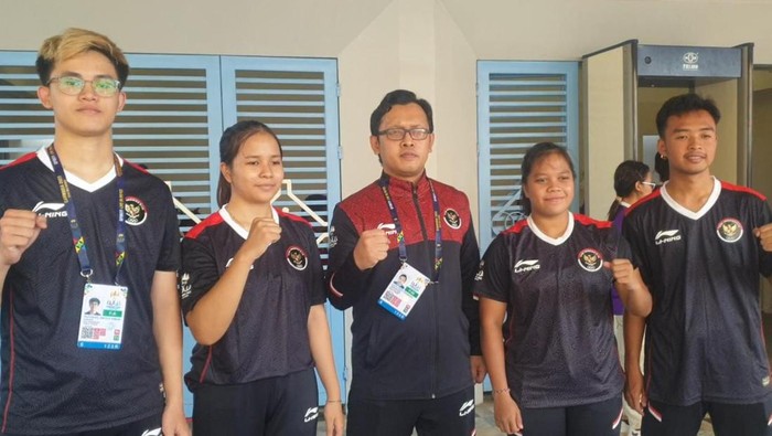 Tim Tenis Meja Indonesia di SEA Games 2023