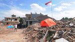 Potret Tenda Warga di Atas Puing Usai Rumah Digusur buat Tol Solo-Yogyakarta