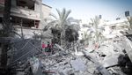 Penampakan Rumah Warga Gaza yang Hancur Akibat Serangan Udara Israel