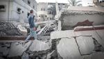 Penampakan Rumah Warga Gaza yang Hancur Akibat Serangan Udara Israel