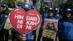 Aksi Simpatik Mahasiswa Politeknik di Solo Tolak Pernikahan Dini