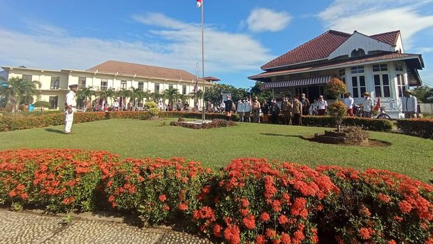Penampakan rumah pengasingan Soekarno di Bengkulu (Herry/detikcom)