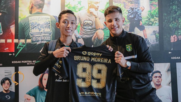 Tiba di Surabaya, Bruno Moreira Ingin Juara Bersama Persebaya