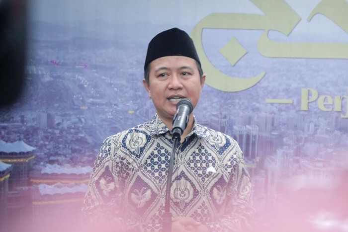 Dirjen Penyelenggaraan Haji dan Umrah Hilman Latief