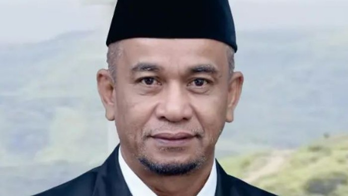 H Akhmad, anggota DPRD Sidrap Fraksi PKS yang ditangkap terkait narkoba.