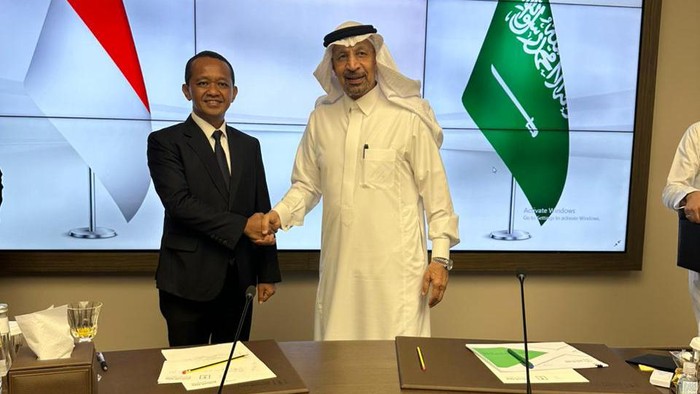 Indonesia-Arab Saudi Perkuat Kerja Sama Investasi Dalam kunjungan kerja pertama ke Arab Saudi, Menteri Bahlil langsung menemui Menteri Investasi Arab Saudi Khalid A. Al-Falih.