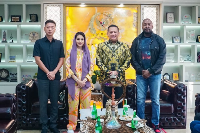 Ketua MPR dan Putri Bahrain