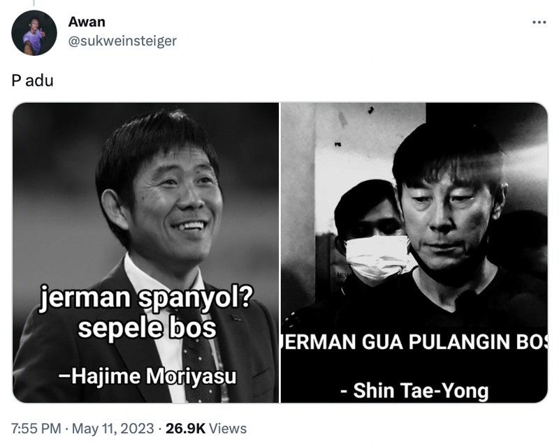 Meme Timnas Indonesia di Piala Asia 2023