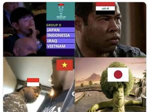 Reaksi Netizen Timnas Indonesia Masuk Grup Neraka Piala Asia 2023