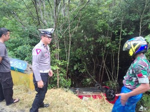 Mobil Anggota DPRD Gorontalo Terjun ke Jurang di Sulut, 1 Orang Luka