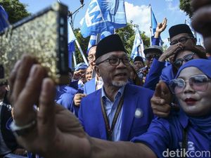 PAN Daftar Bacaleg, Zulhas: Kami Siap Lahir Batin Ikut Pemilu 2024!