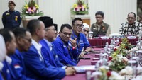 Ketua Dewan Pimpinan Wilayah (DPW) PAN DKI Jakarta Eko Hendro Purnomo alias Eko Patrio turut hadir.