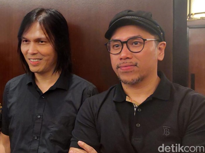 Once Mekel dan Sammy Simorangkir saat ditemui di kawasan Jakarta.