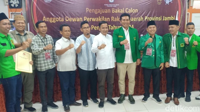 PPP Jambi daftarkan bacalegnya ke KPU