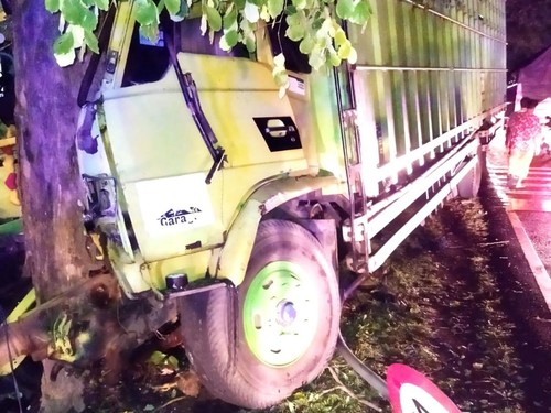 Seorang pengemudi truk asal Kudus tewas di tempat seusai menabrak pohon di jalur tengkorak tersebut, tepatnya di Desa Candikusuma, Melaya, Jembrana, Bali, Kamis (11/5/2023).