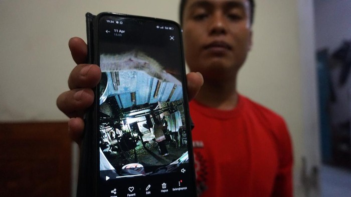 Siram cairan kimia Mojokerto