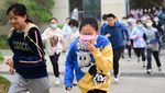 Siswa di China Peringati Hari Pencegahan dan Pengurangan Bencana Nasional