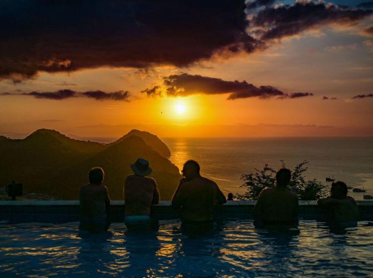 Sunset Syahdu di Labuan Bajo